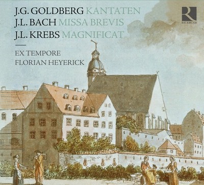 RIC317 Ex Tempore Goldberg: Cantatas; Krebs: Magnificat; J L Bach: Missa Brevis