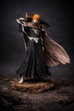 33cm Anime BLEACH Kurosaki Ichigo PVC Figure Statue Model Collection