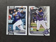 Warming Bernabel 2022 Bowman Draft First Edition & 2026 Topps Rookie