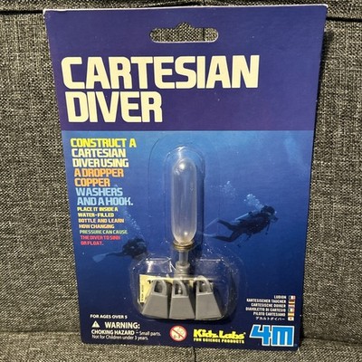 Science Experiment Kit Toy For Girls Boys 4M Cartesian Diver Pocket Kidz Labs