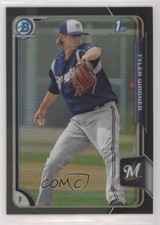2015 Bowman Chrome Prospects Asia Exclusive Black Refractor Tyler Wagner 5fu