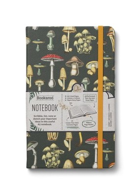 IF Bookaroo Notebook A5 Journal - Botanical Mushroom