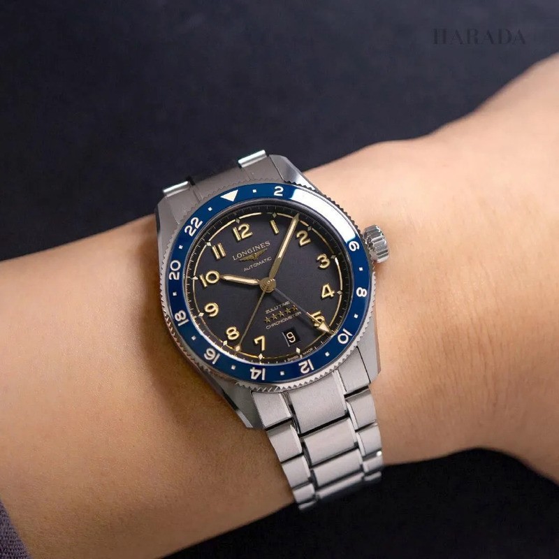Longines Spirit Zulu Time - L3.802.4.60.6 | eBay
