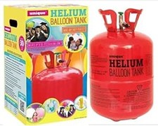 Disposable Unused & New Helium Balloon Tank Canister-Fills Up To 30 x 9 Balloons