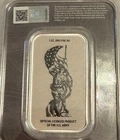 1 oz Pure Silver Bar U.S. Army Logo Apmex Rare Star American Flag Bugler T.E.P.