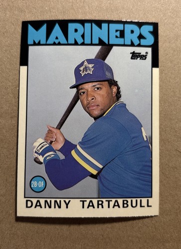 Danny Tartabull #108T 1986 Topps Traded Tiffany card