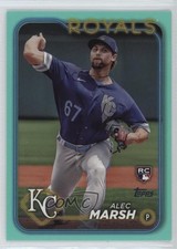 2024 Topps Series 1 Aqua Alec Marsh #163 06c5