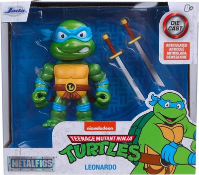 Jada Toys Teenage Mutant Ninja Turtles 4 Leonardo Die-cast Figure, Toys for Kids