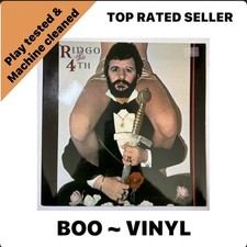 Ringo Starr Ringo The 4th Original Polydor Vinyl Record LP EX / VG+