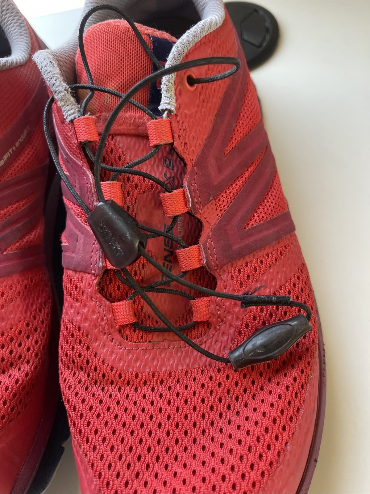 Scarpe Salomon Trail Running Donna Tg 8 Sense Max 2 Rosso Sneakers Escursionismo Casual