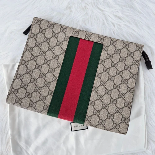 Sac pochette Gucci Web GG Supreme 475316 125110201