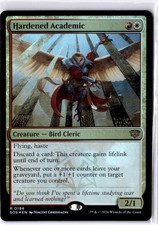 Hardened Academic Secrets of Strixhaven Foil NM R 0194