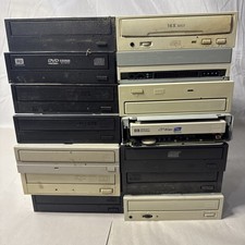 Lot 14 Vintage CD DVD Drives IDE SATA Hitachi GoldStar Sony Samsung HP Lite-On