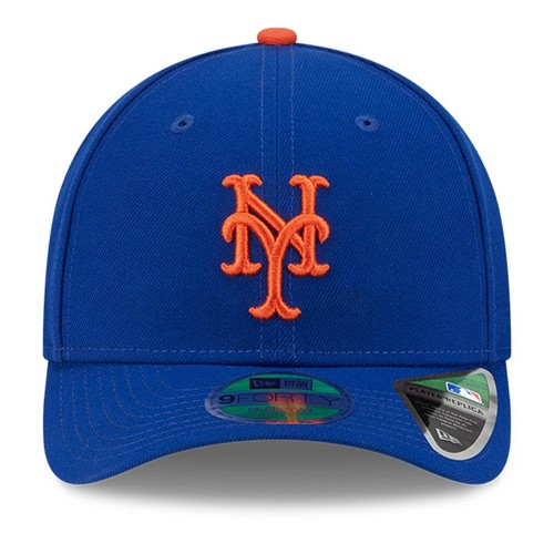 Men's New Era  Royal New York Mets Player Replica 9FORTY Adjustable Hat - Bild 2 von 6