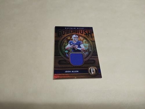 Josh Allen 2022 Panini Gold Standard Gear Player-worn/used Jersey Patch 085/299