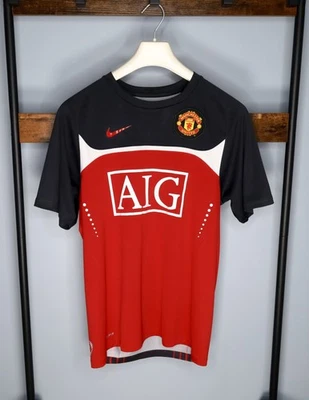 Maillot football Manchester United 2010-11 Training Rooney 10 Nike Vintage - Photo 1/4