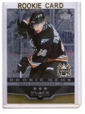 Tomas Fleischmann 2005-06 Black Diamond Rookie Gems Rookie Card #293