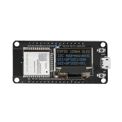 1X( ESP--32D WIFI Bluetooth Entwicklungsboard CH340 mit 0,96 OLED2833