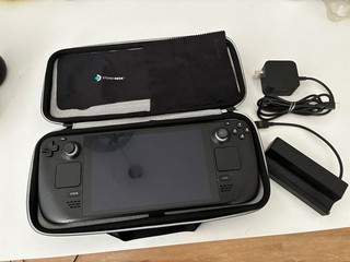 Valve Steam Deck 512GB LCD Handheld Console With Steam Dock Original Charger