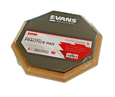 Evans Pad Allenatore Batteria 6 Pollici Doppio Lato 2-Sided RealFeel RF6D Usa