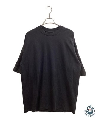 i'm here Washable Leather Sleeve T-Shirt Size: M Black Men i'm43JK007