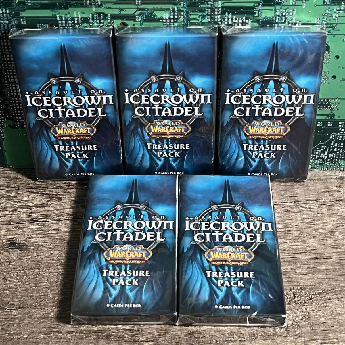 World of Warcraft TCG Sealed Collectible Card Game Packs for sale