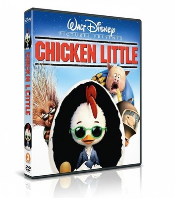 Chicken Little DVD (2005) Disney Animated Comedy Braff Knotts