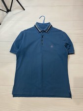 Vintage Vivienne Westwood Polo T Shirt Mini Logo L Size Blue Color