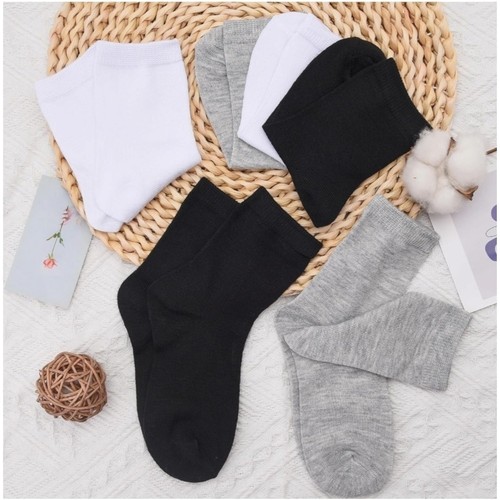 Duufin 24 Pairs Kids' Mid Cut Socks 1-2 Years Breathable Unisex Athletic Socks - 第 4/5 張圖片