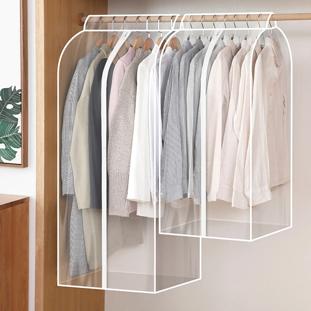 Anti-dust Hanging Clothes Cover, Wardrobe & Closet