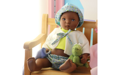 Petitcollin Bibichou Teddy Baby Puppe 35 cm