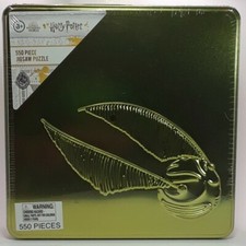 WIZARDING WORLD HARRY POTTER Golden Snitch 550 Piece Jigsaw Puzzle NEW/SEALED