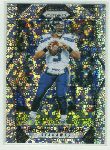 2017 Panini Prizm Disco #127 Russell Wilson Seattle Seahawks Free Shipping!