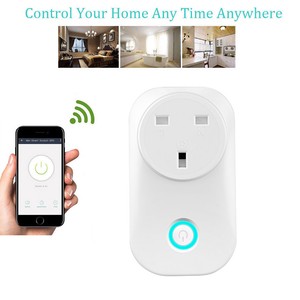 Casa-Inteligente-Soporte-Remoto-Interruptor-De-Socket-APP-WiFi-ewelink-Google-Alexa-Enchufe-EE-UU-R1