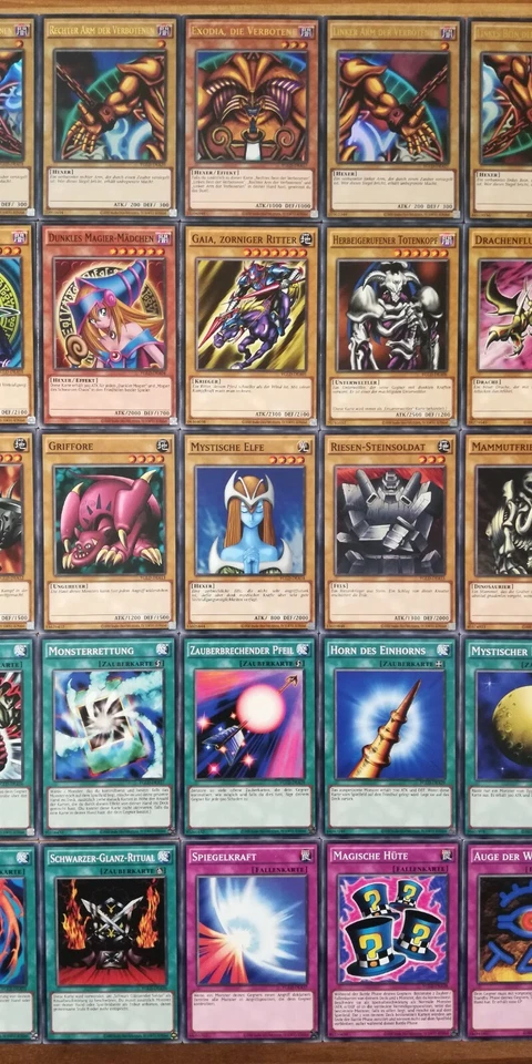 Exodia Deck die Verbotene Ultra Rare Holo Yugioh Hexer 41 Karten Yugi Muto DE - Bild 3 von 4
