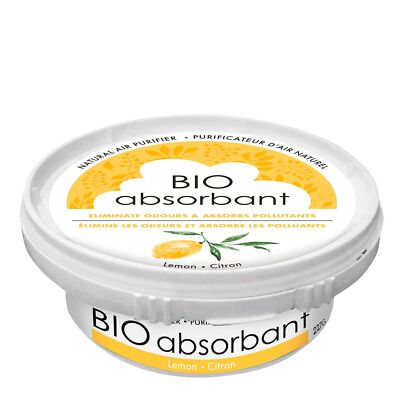 ATTITUDE Bio Absorbant Air Purifier with Activated Carbon, Plant- and Mineral...