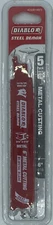 Diablo DS0614BF5 Reciprocating Saw Blade 6" x 14 / 18 TPI Metal Cutting - 5 Pack