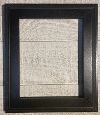 F10-244 1-3/4" Canyon Black Wood Picture Frame any size