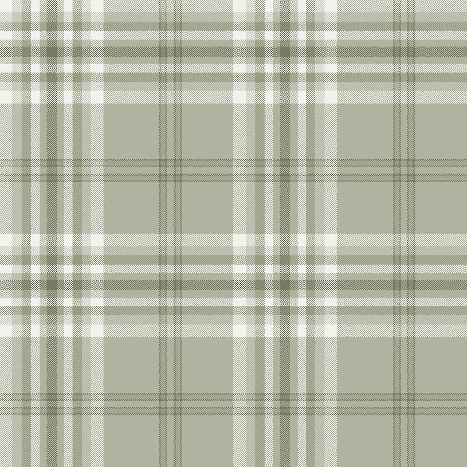 Catherine Lansfield Kelso Check Sage Green Wallpaper Chequered 5060802625349 - Image 2