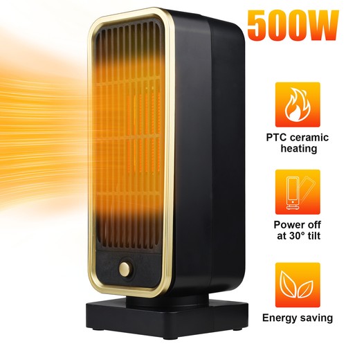 Electric Space Heater Smart Fan Heater Powerful Ceramic Low Energy Heating Fan