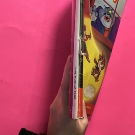 Revista Nintendo Power julio agosto 1990 Chip n Dale Rescue Rangers NES con p&oacute;ster