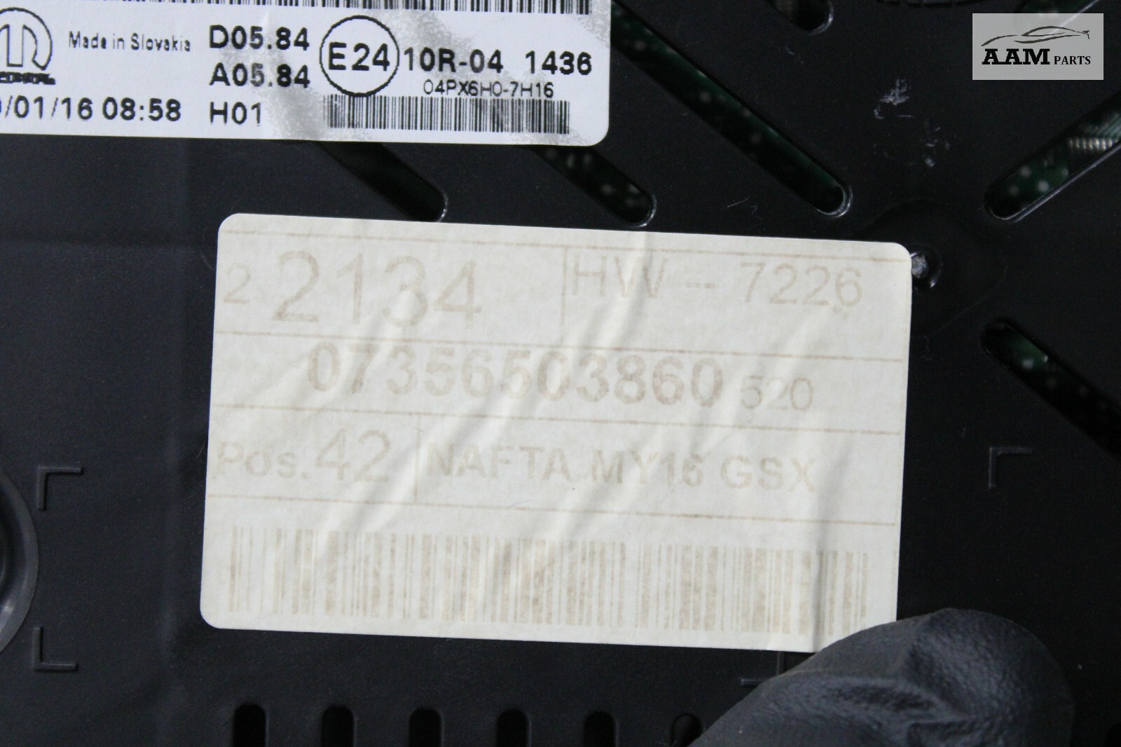 20162018 JEEP RENEGADE 2.4L DASH INSTRUMENT CLUSTER GAUGE SPEEDOMETER