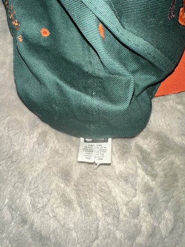 Vtg Looney Tunes Tazmanian Devil University Of Miami Um Taz Hat Snapback - 第 5/6 張圖片