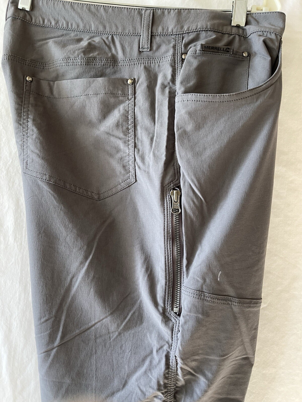 MERRELL Opti Wick pantaloni UPS 20+ sportivi molte tasche grigio 36 usati in ottime condizioni