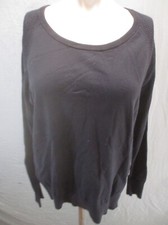 NIKE DRI-FIT Size M Womens Black Stretch Round Neck Loose Winter Sweater 431