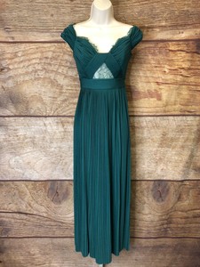 forest green lace maxi dress