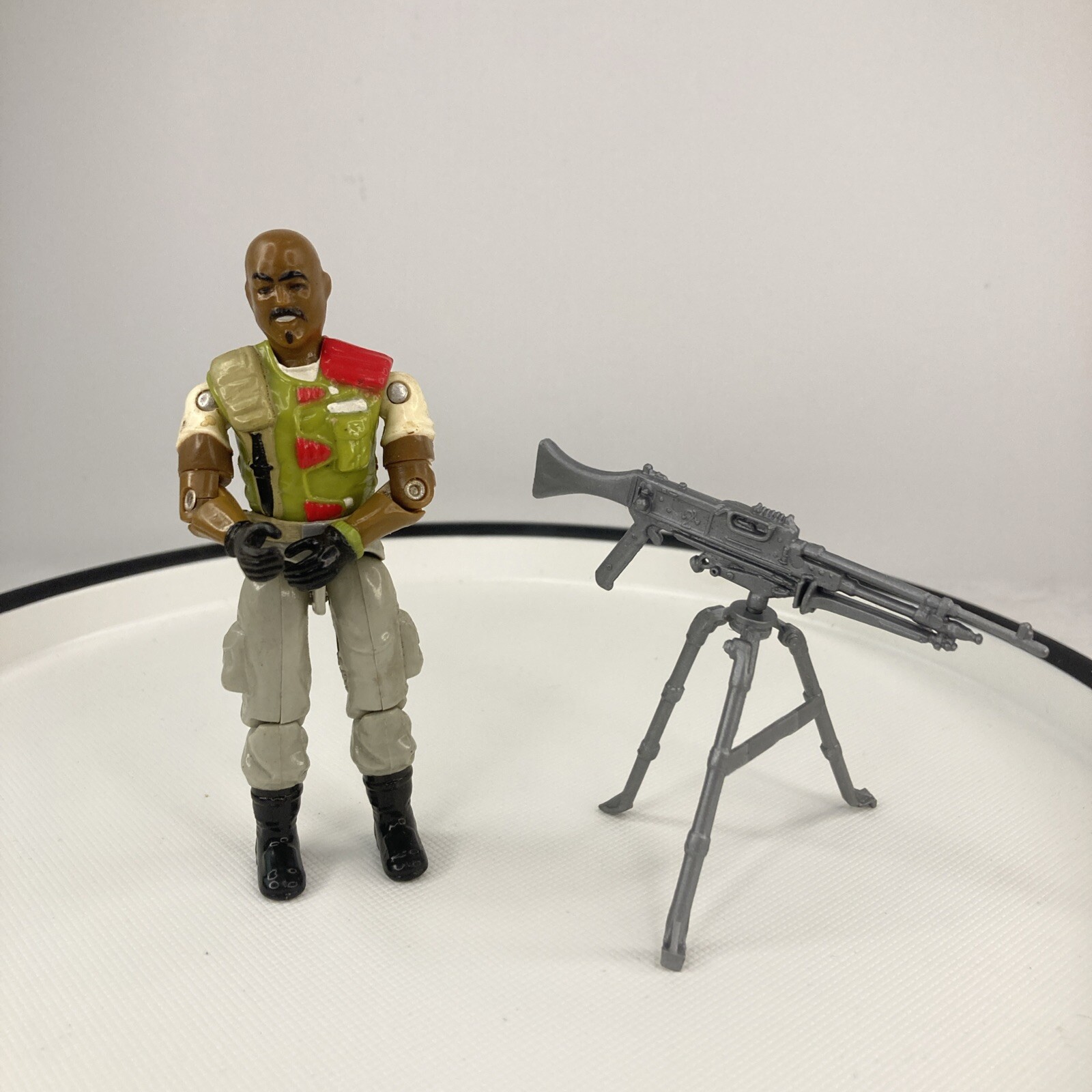 Hasbro GI Joe ARAH 1986 Roadblock v2 Action with Gun