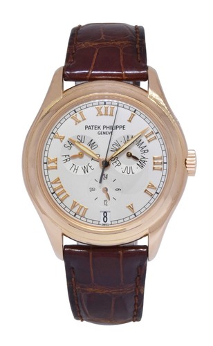 Patek Philippe Annual Calendar 5035 18k Rose Gold Mens 37mm Watch 5035R - Picture 2 of 11