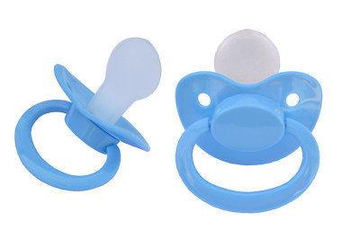 ABDL ADULT BIG PACIFIER  ''Hellblau''  SILIKON  Gr. 6  - Nr. ASP-Baby-Blue S6