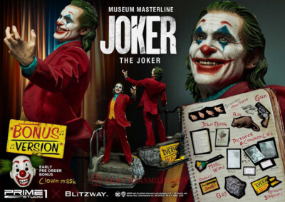 Prime 1 Studio Blitzway P1S MMJK-01 The Joker Resin Model Statue Prime 1 Studio Blitzway P1S MMJK-01 The Joker Resin Model Statue